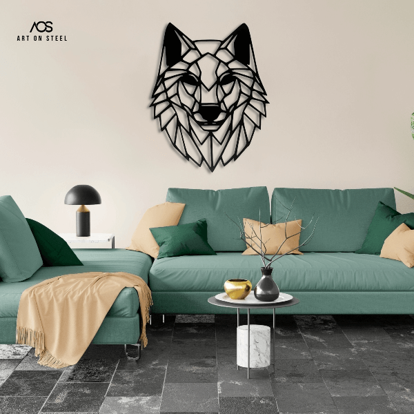Wolf-Metal-Art-Home-decor-SQ2