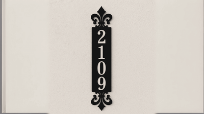 The New Vertical House Number | AOS22