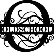 Customized Monogram Metal Wall Art