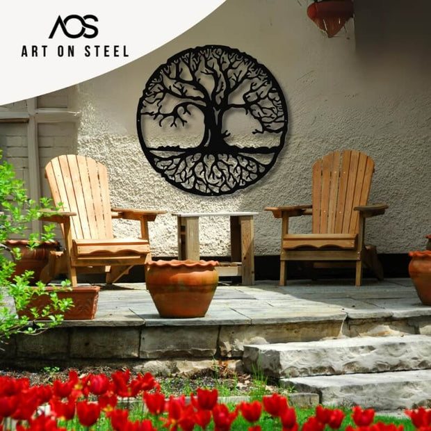 Abundance Tree of Life Metal Wall Art