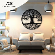 Abundance Tree of Life Metal Wall Art