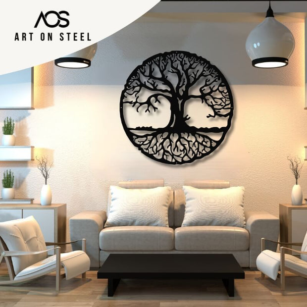 Abundance Tree of Life Metal Wall Art
