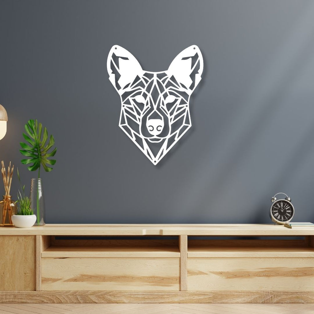Wild Dog Africa Metal Wall Art