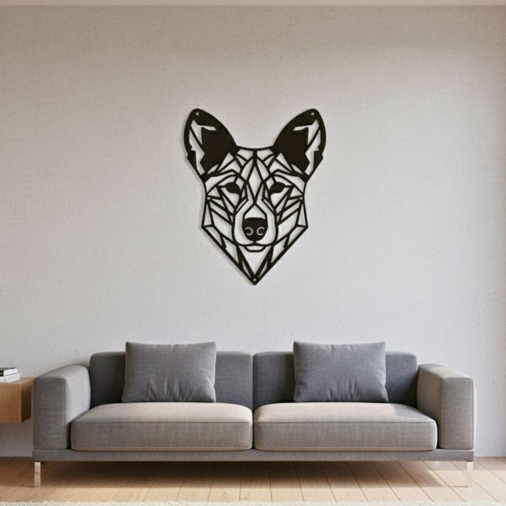 Wild Dog Africa Metal Wall Art