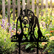 Basset Hound Head | Garden Décor