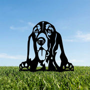 Basset Hound Head | Garden Décor