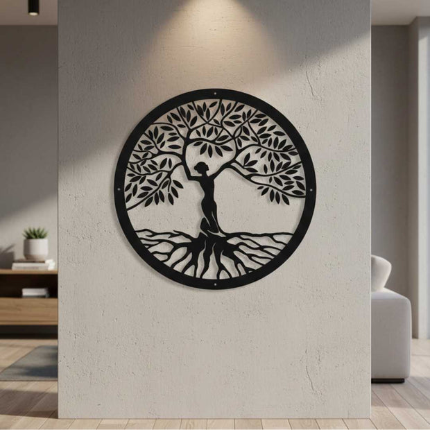 Women's Tree of Life | Metal Wall Art
