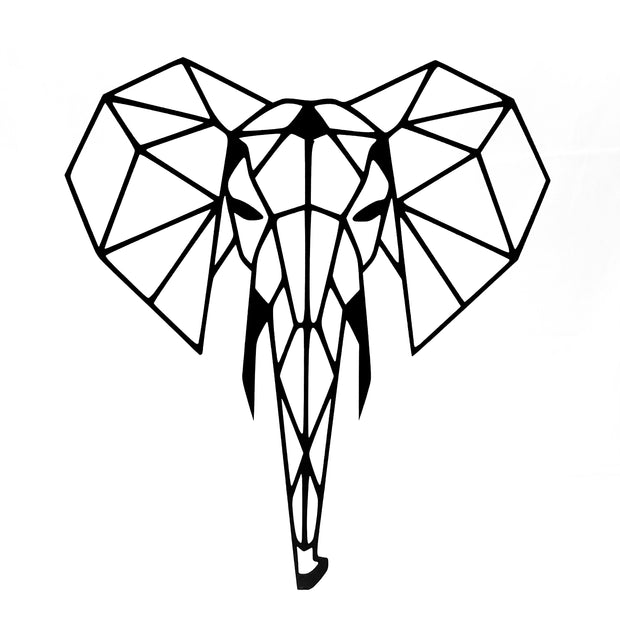 Elephant Metal Wall Art