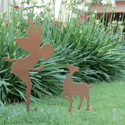 Fairy & Fawn Garden Decor Set