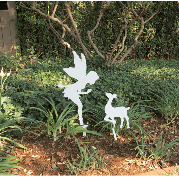 Fairy & Fawn Garden Decor Set
