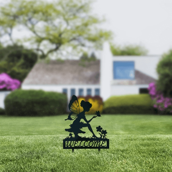 Fairy-welcome-garden-decor-banner