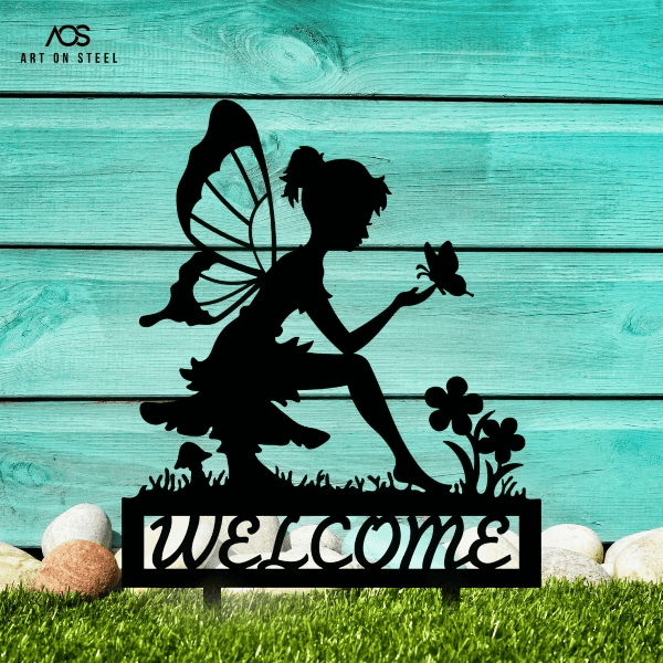 Fairy-welcome-garden-decor-metal-art2