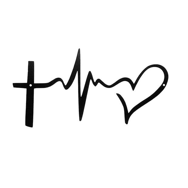 Faith Hope Love Steel Art