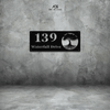 House number AOS3, A stunning house number design featuring the tree of life. The house number has 139 and the text 'WATERFALL DRIVE', with a stylized tree of life on the right