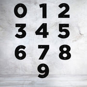 House Numbers | Bold