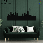 Johannesburg Skyline Metal Wall Art