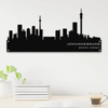Johannesburg Skyline Metal Wall Art
