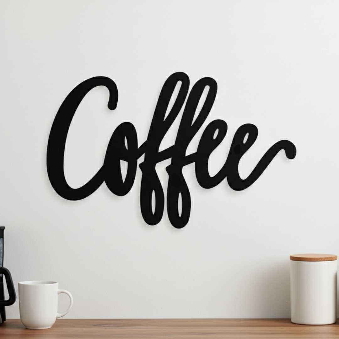 Metal Coffee Sign | Steel Wall Art