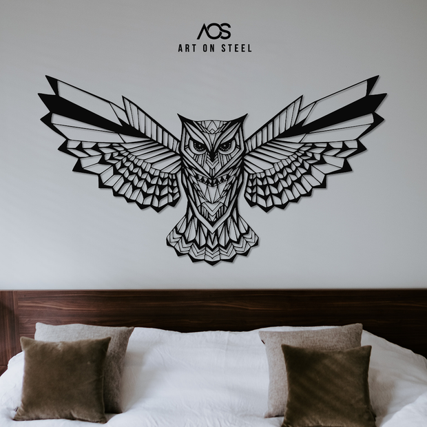 Owl Metal Wall Art