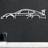 Porsche 911 GT3 RS metal wall art – premium laser-cut steel car wall décor by Art on Steel, modern automotive artwork for home, office, or garage décor, available in multiple sizes.