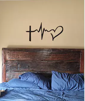 Faith Hope Love Steel Art