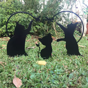 Playing Cats Garden Decor