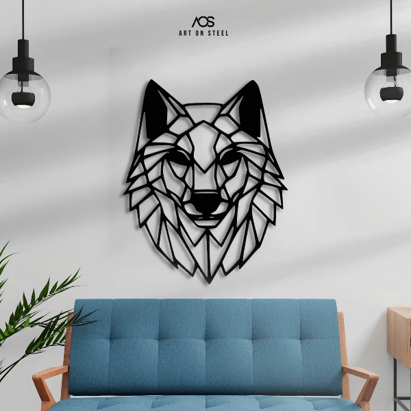 Wolf-Metal-Art-Home-decor-SQ3