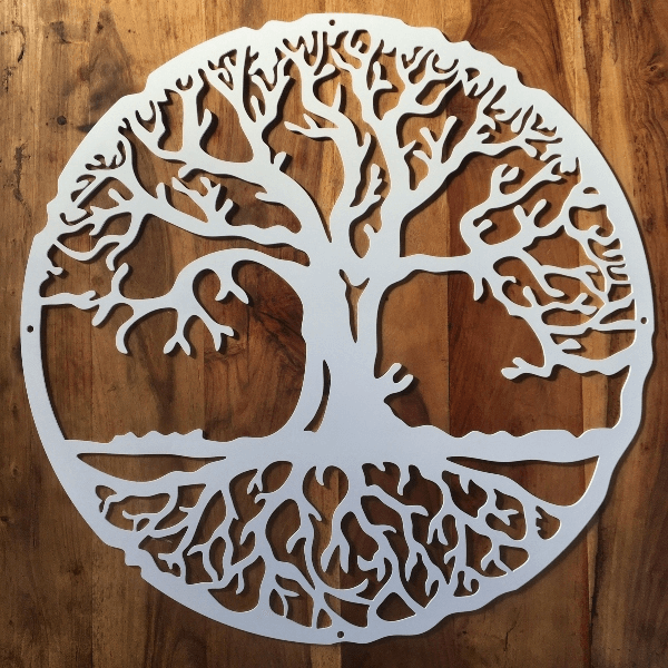 Abundance Tree of Life Metal Wall Art