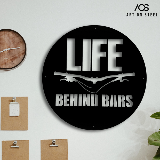 Life Behind Bars Steel Art