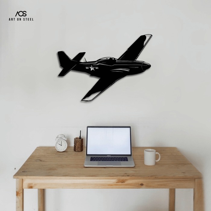 P51-Mustang-metal-art-SQ2