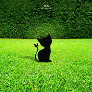Playful-Kitten-Jinx-Garden-Stake-SQ2